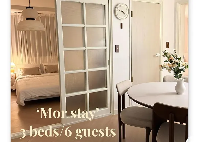 'mor Stay'6 People,airport Bus,mang-won Market 3 Min,홍대 10 Min,명동 20 Min,han River Park